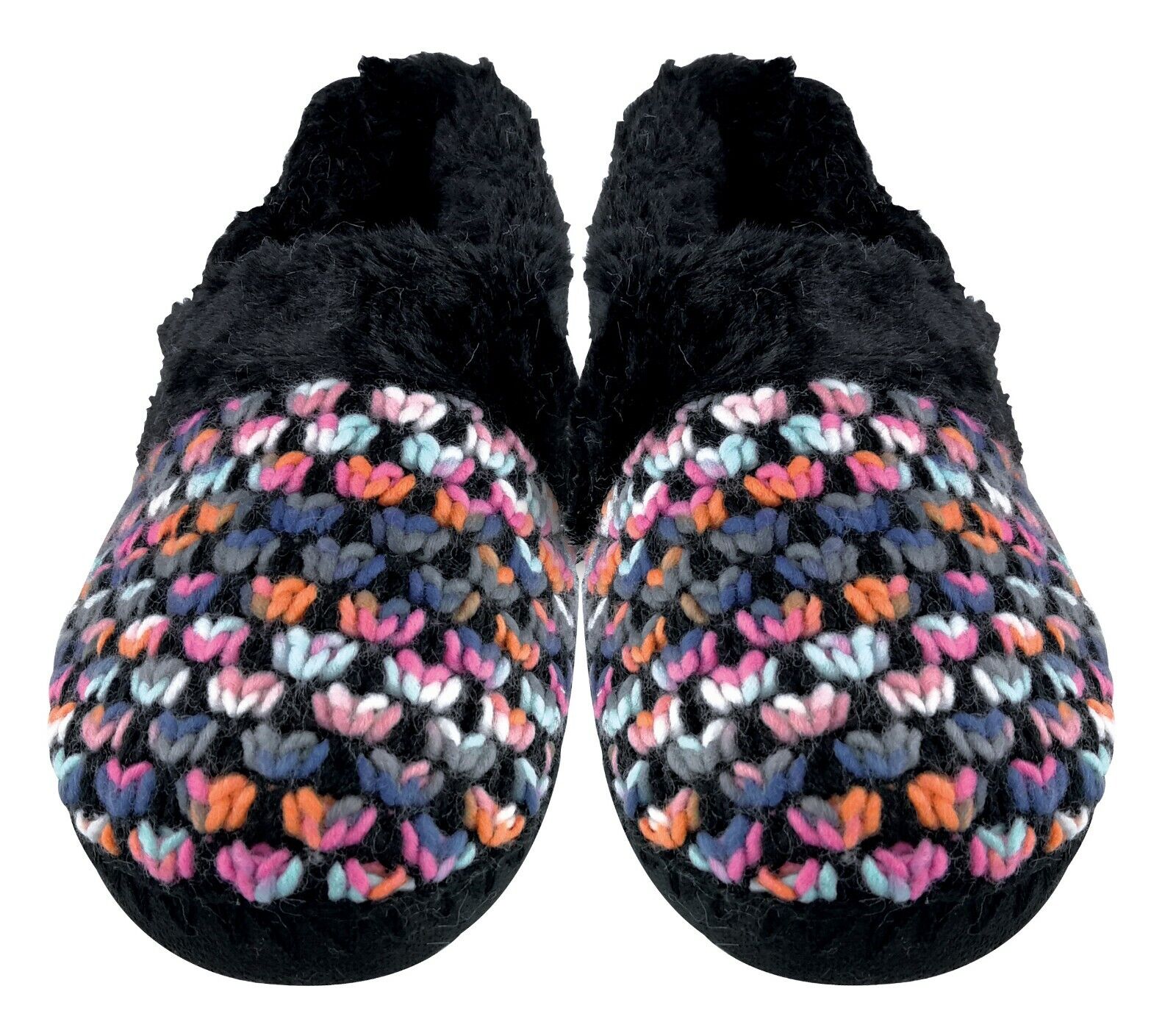 Dunlop - Damen/Damen warme niedliche Luxus flauschige bequem gestrickte Hausschuhe - Bild 15 von 17