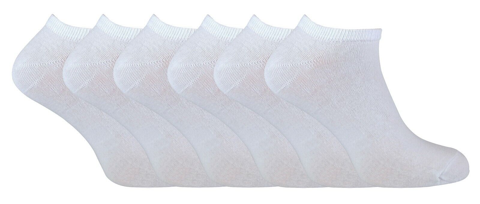 SOCK SNOB - 6 Pairs Mens Kids Cotton Low Cut Short Quarter Gym / Trainer Socks - Picture 23 of 23