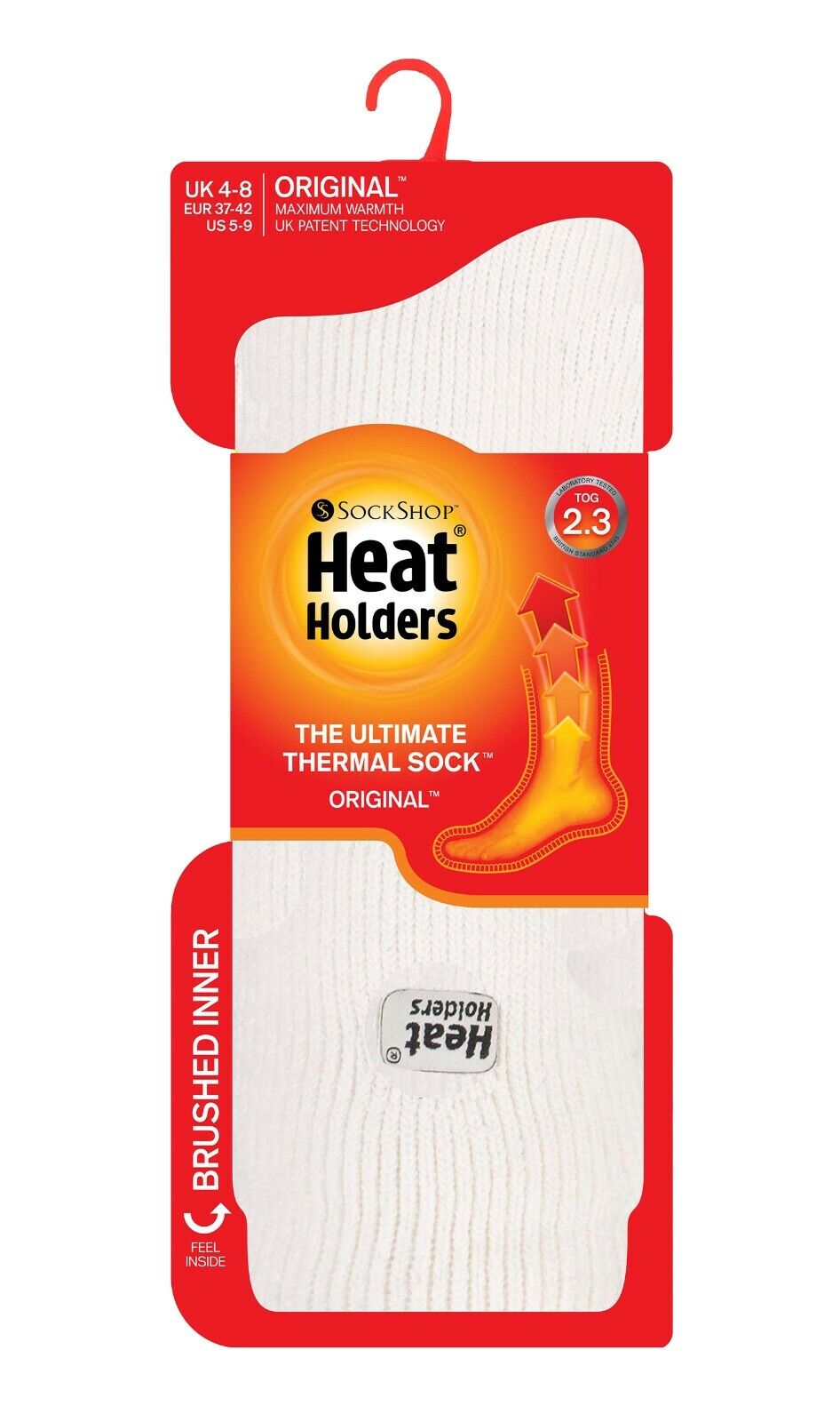 Wärmehalter - warme 2,3 TOG gestreifte Twist-Thermosocken für Damen/Damen - Bild 41 von 41