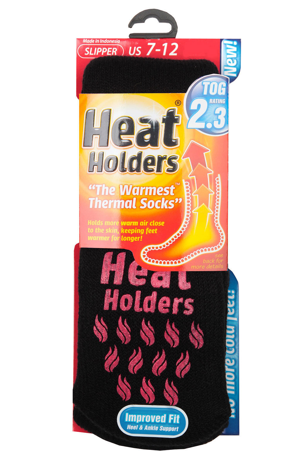 Heat Holders - Men Thick Winter Thermal Non Slip Gripper Slipper Socks - Picture 9 of 23