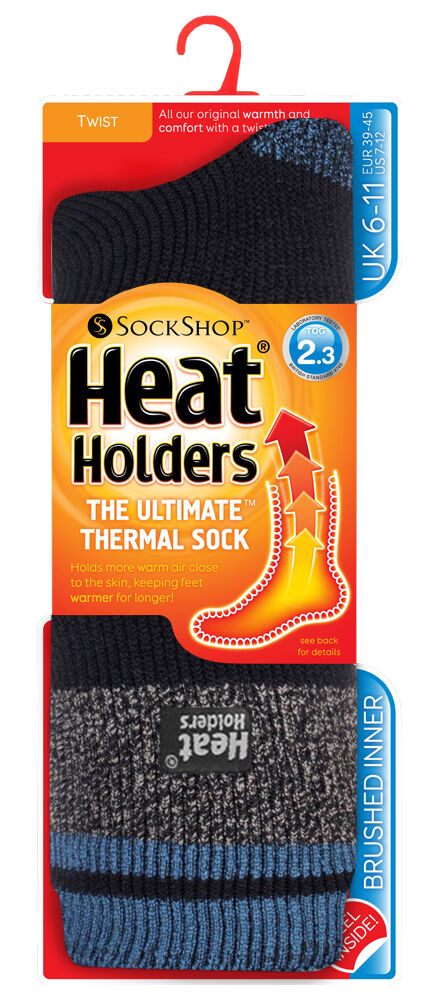 Heat Holders - Herren Warme Winter Muster Große Thermo Wintersocken - Bild 17 von 55