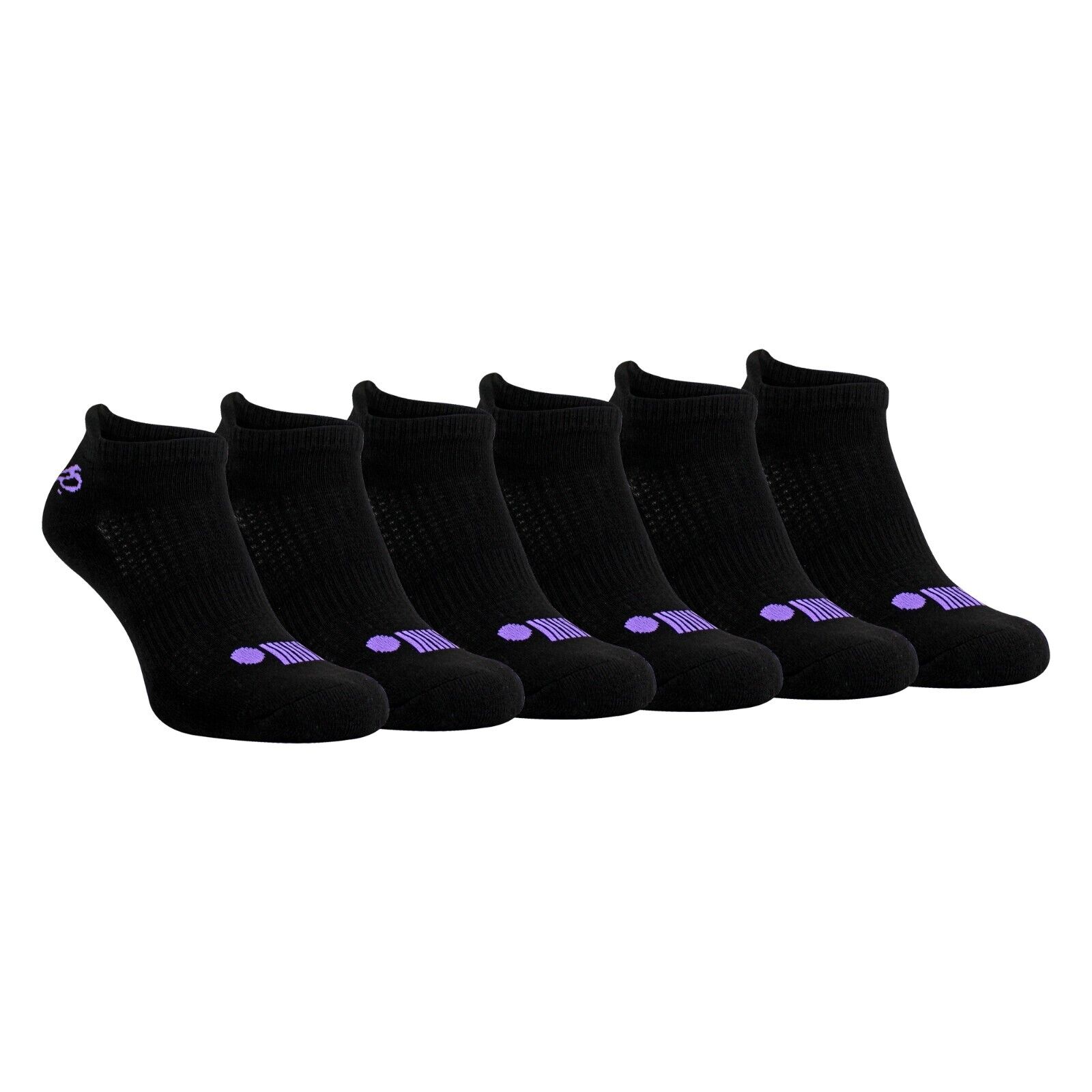 JEEP - 6 Pairs Ladies Cushioned Low Cut Sport Ankle Socks For Running - Picture 3 of 12
